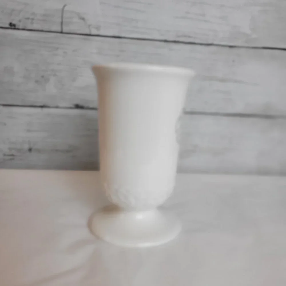 Vintage Russ Celtic Blessings Mug Stoneware Coffee White #29259 pedestal trinity